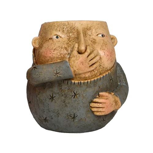 Pizza-Nasendesign - Tragbarer Sukkulentopf für das Gesicht, lustiger leichter Blumentopf mit Comic-Inspiration | Langlebige Persönlichkeits-Schreibwaren-Aufbewahrung, faszinierend von Generisch