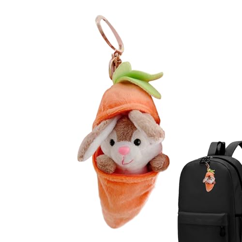 Plüschhase | Der Anhänger des Osterhasens | Weiche Puppe Hautfreundliche Ornament Für Freunde Familie Kollegen Mädchen Kinder Osterdekoration von Generisch