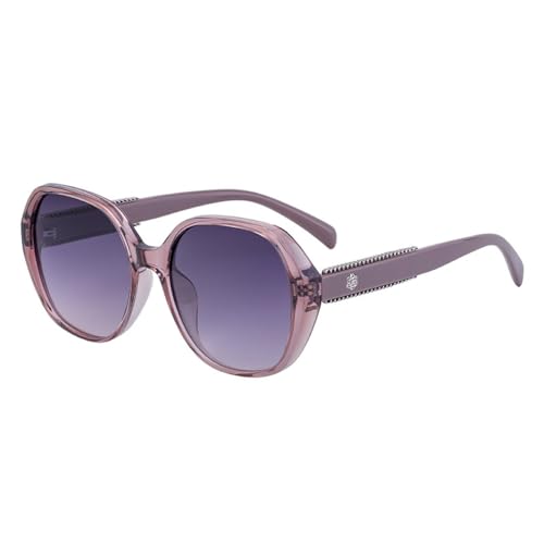 Polarisierte Sonnenbrille für Damen, Sonnenschutz, Retro-Sonnenbrille, geeignet für Shopping, Reitpartys, C4, Einheitsgröße von Generisch