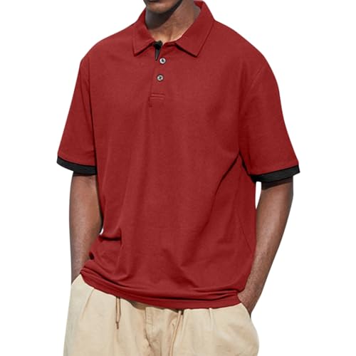Polo Shirt Lightweight T-Shirts Für Herren Solid Color V Neck Shirts Casual Short Sleeve T Shirt Weiß Sportkleidung Mann Sportshirt Herren Kurzarm Atmungsaktiv Black Tshirt Men Trainings Polo Shirt Lightweight T-Shirts Für Herren Solid Color V Neck Shirts Casual Short Sleeve T Shirt Weiß Sportkleidung Mann Sportshirt Herren Kurzarm Atmungsaktiv Black Tshirt Men Trainings von Generisch