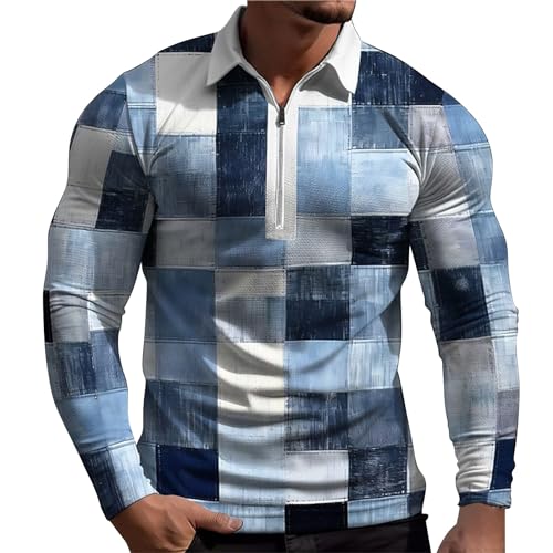 Poloshirt Herren Langarm Shirt Basic Baumwolle Langarmshirt mit Knopfleiste Mode Longsleeve Polohemd Poloshirts Männer Golfkleid Half Zip Pullover Herren Männer Poloshirt Kurzarm Weiss Poloshirt Herren Langarm Shirt Basic Baumwolle Langarmshirt mit Knopfleiste Mode Longsleeve Polohemd Poloshirts Männer Golfkleid Half Zip Pullover Herren Männer Poloshirt Kurzarm Weiss von Generisch