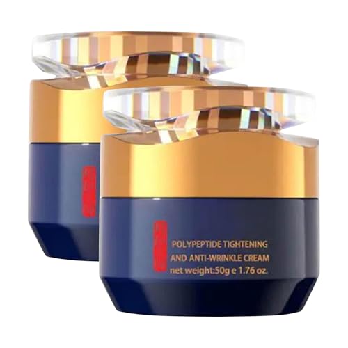 Polypeptide Straffungscreme, Qingling Gesichtscreme, Anti-Falten-Creme gegen Falten und feine Linien, Leichte Textur, für Männer und Frauen, Qingling Creme mit Polypeptiden 50g 1PC von Generisch