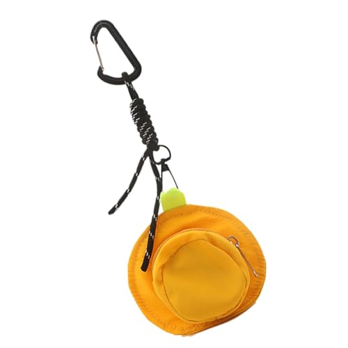 Pouch | 4.33 Inches Hat Shaped Small Pouch | Hat Wallet with Zipper | Earphone Storage Portables Mini Bag Pendant Charm for Women Men Pouch | 4.33 Inches Hat Shaped Small Pouch | Hat Wallet with Zipper | Earphone Storage Portables Mini Bag Pendant Charm for Women Men von Generisch