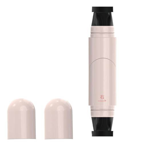 Precision Eyeliner Stempel, Make-up-Eyeliner-Schablonen, doppeltes wasserdichtes kosmetisches Werkzeug, einfach zu bedienen, tragbar und kreativ, 50 g für die Datierung der täglichen Lebenspartys von Generisch