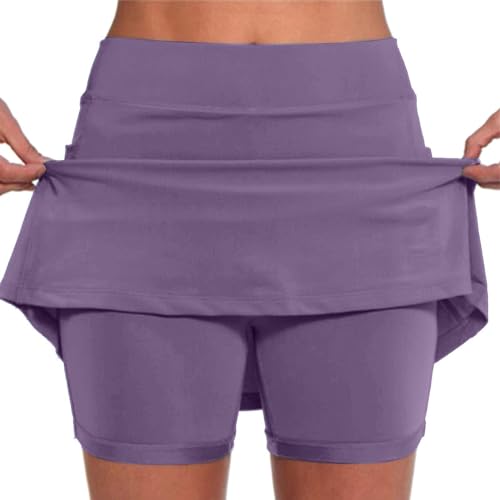 Prime Angebote Warehouse Deal Rock Mit Hose Drunter Kurz 2 In 1 Shorts Rock Farbverlauf Druck Tennis Rock Mit Short Integriert Sportrock Tennisrock Tages Angebote Must Haves Aesthetic von Generisch