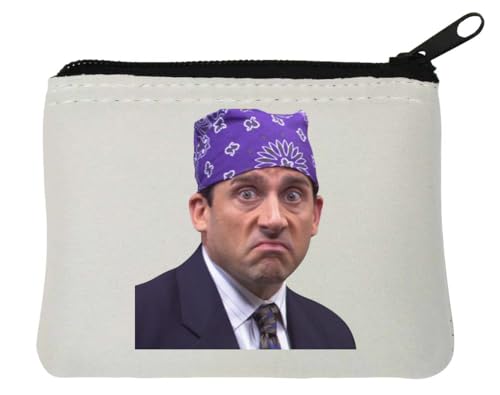 Prison Mike Funny Meme Office Suit Suits Bandana Criminal Witz Neopren Münzbörse Pouch 10 x 11 cm Weiß von Generisch