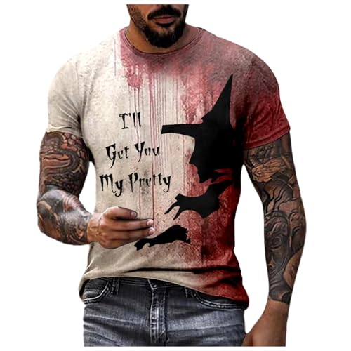 Problem Gelöst Halloween T-Shirt Herren Casual Rundhalsausschnitt Blutspritzer Muster Oberteile Hemd Entsetzen Blutig Bedruckt Kurzarm Top Übergröße hässliche Sportshirt Atmungsaktiv Trainingsshirt Problem Gelöst Halloween T-Shirt Herren Casual Rundhalsausschnitt Blutspritzer Muster Oberteile Hemd Entsetzen Blutig Bedruckt Kurzarm Top Übergröße hässliche Sportshirt Atmungsaktiv Trainingsshirt von Generisch