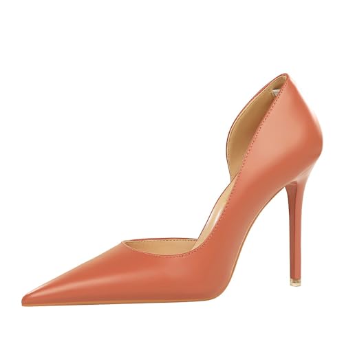 Professionelle Damenschuhe mit hohem Absatz, spitzer Zehenbereich, 10 cm Stilettos fürs Büro, Bequeme, Elegante Slip-On-Pumps Professionelle Damenschuhe mit hohem Absatz, spitzer Zehenbereich, 10 cm Stilettos fürs Büro, Bequeme, Elegante Slip-On-Pumps von Generisch