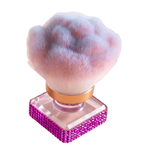 Puderpinsel Für Make-up Fixierung - Nagelstaub Entferner Reinigungspinsel,Multifunktions Pinsel Für Maniküre & Make-up Mit Reinigungsfunktion von Generisch