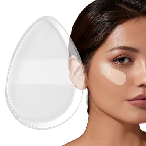 Puderquaste Für Gesicht | Transparente Puderauflage Für Gesichts-Makeup | Mini Blender Schwamm Für Trocken & Nass – Wiederverwendbar Für Concealer, Blush Und Puder – Für Damen Puderquaste Für Gesicht | Transparente Puderauflage Für Gesichts-Makeup | Mini Blender Schwamm Für Trocken & Nass – Wiederverwendbar Für Concealer, Blush Und Puder – Für Damen von Generisch