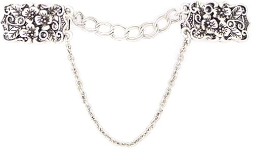 Pullover Kette Schal Clip Strickjacke Metallschnalle Anhänger Schmuck Unisex Hemdkragen Dekoration Befestigung Kleidung Ornamentehübsch. charmant. von Generisch