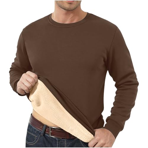Pullover Ohne Kapuze Herren Weiß Sweatpullover Herren Blend Sweatshirt Langarm Winterjacke Einfarbig Thermojacke Minimalist Regular Fit Wintermantel College Jacke Plus Samt Sportswear Pullover Ohne Kapuze Herren Weiß Sweatpullover Herren Blend Sweatshirt Langarm Winterjacke Einfarbig Thermojacke Minimalist Regular Fit Wintermantel College Jacke Plus Samt Sportswear von Generisch