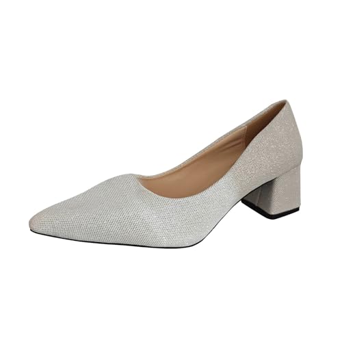 Pumps Blockabsatz Damen Mädchen Ballerina Schuhe Sommer Trachtenschuhe Hohe Frühling Elegant Bequem High Heels Stöckelschuhe Flats Damenschuhe Kleiner Absatz Absatzschuhe Für von Generisch