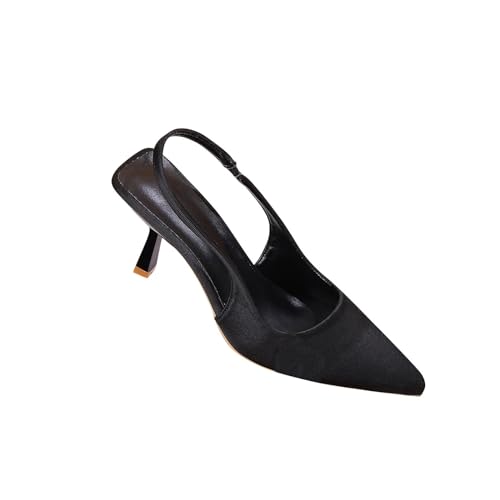 Pumps Damen Elegante Sandalen Damen Sommer Modische Riemchenpumps Chunky Blockabsatz Klassisch Spangenpumps Frauen Damenpumps Schuhe Niedrige Absatz Abend Party Römersandalen Damenschuhe High Heels von Generisch