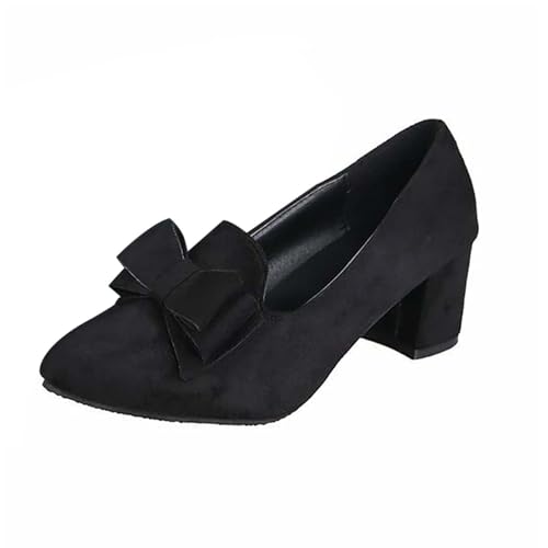 Pumps Damen High Heels Hochzeitsschuhe Mary Jane Schuhe Damenschuhe Elegant Und Bequem Absatzschuhe Kleid Schuhe Mit Blockabsatz Abendschuhe Brautschuhe Halbschuhe Anzugschuhe Trachtenschuhe von Generisch