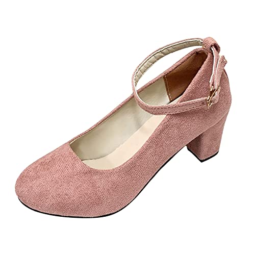 Pumps Damen Slingpumps Absatzschuhe Hohe Schuhe Hochzeitsschuhe Kitten Heels Schuhe Damen Sommer Elegant Brautschuhe Perfekt FüR Hochzeiten Und Partys Oktoberfest Work Office von Generisch