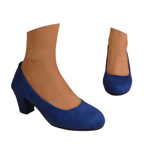 Pumps Damen mit Hohem Blockabsatz Schuhe Elegant Tanzschuhe zum Hineinschlüpfen High Heel Dirndl Halbschuhe Absatzschuhe Highheels Ballerinas Freizeitschuhe Damenschuhe Pumps Damen mit Hohem Blockabsatz Schuhe Elegant Tanzschuhe zum Hineinschlüpfen High Heel Dirndl Halbschuhe Absatzschuhe Highheels Ballerinas Freizeitschuhe Damenschuhe von Generisch