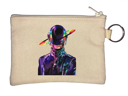 Punks not Dead Helmband Group berühmter Sänger Künstler Pop Star Saturn Ring Schlüsselanhänger Münzbörse Beige von Generisch