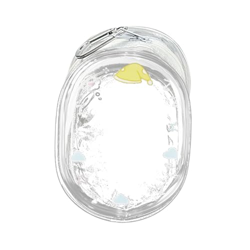 Puppenanzeigebeutel - Plüsch -Puppenspeicher -Organizer Mit Schlüsselbund | Staubsichere Klare Display -Box Für Kinder Handtasche Tägliche Reise Weihnachten, Halloween, Geburtstag Und Geschenkkollekti von Generisch