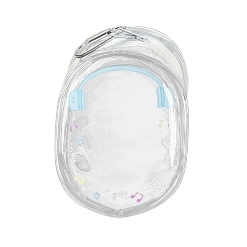 Puppenschutzhülle - transparentes PVC -Material, staubdicht, leicht, Reißverschluss, klare Figur Anzeigekoffer, tragbare Figurenspeicherbeutel | Puppenspeicherbeutel für Reisesammler von Generisch