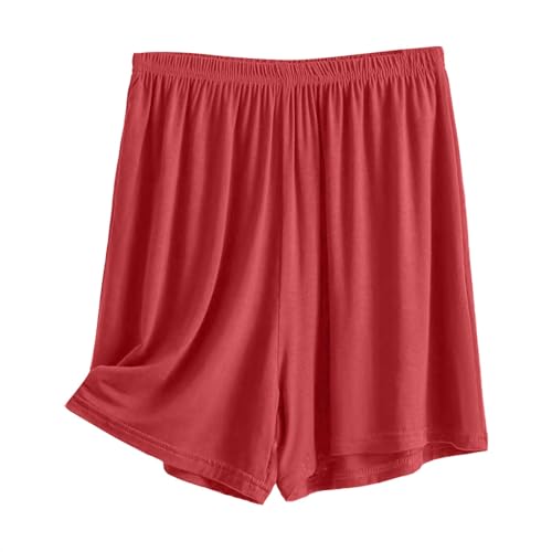 Pyjamahose Damen | Kurz Schlafanzughose | Sommer Schlafhose | Baggy Pyjama Hosen | Tlastische Taille Super weich bequem Schlafshorts | Home Shorts Größen XL-XXL von Generisch