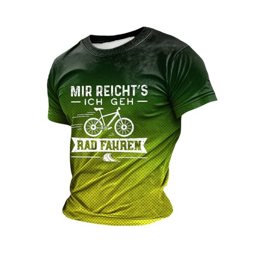 Radfahrer Fahrradfahrer Radler Spruch Herren Fahrrad T-Shirt Mountainbike MTB Top Kurzarm Atmungsaktiv Bequem Weich Feuchtigkeitstransport Radtrikot Kurzarmtrikot von Generisch