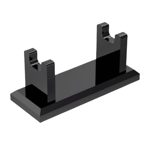 Rasiermesserstand - Horizontales Badezimmer Rasiererhalter | Acryl-Nicht-Rutsch-Basis-Rack-Organizer für Männer | Rasierbehörde für Friseur Vanity Dad Travel | Aufbewahrungsbadentheke, Pflege -Rasiere von Generisch