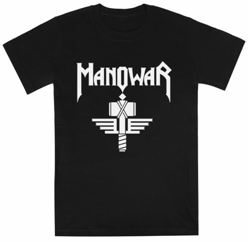 Recent Manowar Kinder-Kurzarm-T-Shirt in Schwarz von Generisch