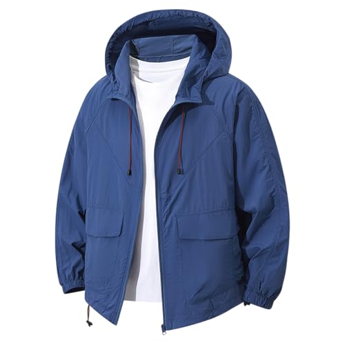 Regenjacke Damen Leicht, Regenjacke Damen Faltbare Windjacke Wander Fahrrad Jacke Leichte UV Shirt Wasserdichte Windbreaker Atmungsaktiv Rashguard Waterproof Regenmantel Outdoorjacke Blaue Regenjacke Damen Leicht, Regenjacke Damen Faltbare Windjacke Wander Fahrrad Jacke Leichte UV Shirt Wasserdichte Windbreaker Atmungsaktiv Rashguard Waterproof Regenmantel Outdoorjacke Blaue von Generisch