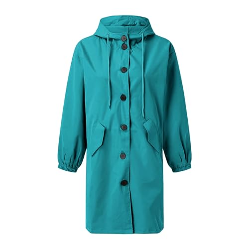 Regenjacke Damen Übergangsjacke Wasserdicht Regenmantel Windbreaker mit Kapuze Fahrradjacke Regencape Regenjacken Outdoor Jacken Windjacke Wanderjacke Radjacke Regenponcho Große Größe S - 5XL Regenjacke Damen Übergangsjacke Wasserdicht Regenmantel Windbreaker mit Kapuze Fahrradjacke Regencape Regenjacken Outdoor Jacken Windjacke Wanderjacke Radjacke Regenponcho Große Größe S - 5XL von Generisch