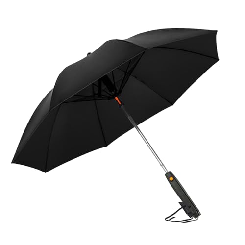 Regenschirm Mit Fächer Und Nebel | 3-in-1 UV-blockierender Regenschirm Mit Ventilator, Kühlender Regenschirm Mit Ventilator, Tragbarer Sonnenschirm Mit UV-Schutz Für Strand, Sport, Spaziergä von Generisch
