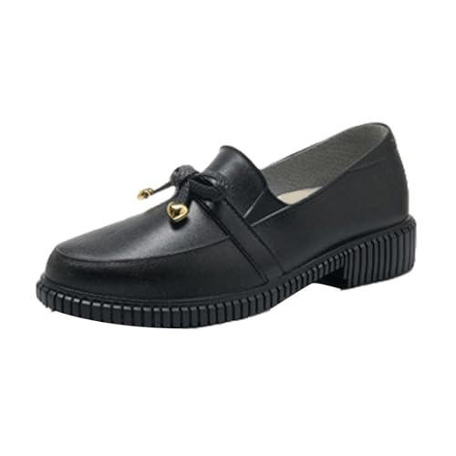 Regenschuhe Damen Gummistiefel Wasserdicht Loafer Outdoor Leicht Rutschfest Regenstiefel Elegant Gummischuhe Bequem Atmungsaktiv Gummistiefeletten Casual Mode Rain Boots Kurzstiefel von Generisch