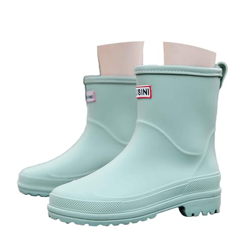 Regenschuhe Gartenschuhe Transparent Halbhoch Stiefel Gefüttert Stiefeletten Garten Lässig Pvc Langschaft Halbgummistiefel Leicht Sohle Regenschuhe Gartenschuhe Transparent Halbhoch Stiefel Gefüttert Stiefeletten Garten Lässig Pvc Langschaft Halbgummistiefel Leicht Sohle von Generisch