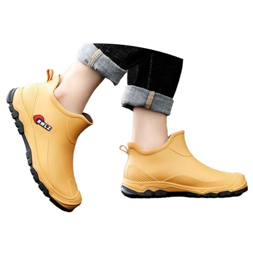 Regenschuhe Gummistiefel Kurze Regenstiefel Damen Langschaft Einfarbig Gartenschuhe Rain Boots Rutschfest Mit Absatz Stiefeletten Weit Halbhoch Stiefel Gefüttert Garten Leicht Regenschuhe Gummistiefel Kurze Regenstiefel Damen Langschaft Einfarbig Gartenschuhe Rain Boots Rutschfest Mit Absatz Stiefeletten Weit Halbhoch Stiefel Gefüttert Garten Leicht von Generisch