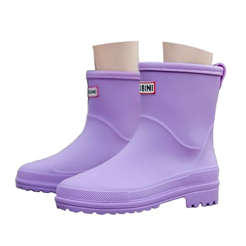 Regenschuhe Mit Absatz Stiefeletten Weit Gummistiefel Chelsea Boots Halbgummistiefel Leicht Sohle Rutschfest Gartenschuhe Damen Langschaft Regenschuhe Mit Absatz Stiefeletten Weit Gummistiefel Chelsea Boots Halbgummistiefel Leicht Sohle Rutschfest Gartenschuhe Damen Langschaft von Generisch