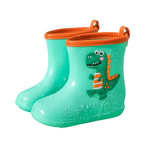 Regenstiefel Kinder Wasserdicht Gummistiefel Regen Stiefel Leicht rutschfeste Sohle Rain Boots Regenschuhe Outdoor Bequeme Cartoon Kinderstiefel Jungen Mädchen von Generisch