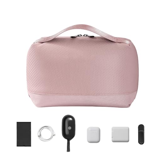 Reise-Kabel-Organizer, Kabel-Organizer-Tasche | Tragbare Reise-Datenkabeltasche - Ladegerät-Kopfhörer-Aufbewahrungsbox, tragbare Reisekabeltasche, stoßfeste Tech-Taschen für Damen und Herren von Generisch