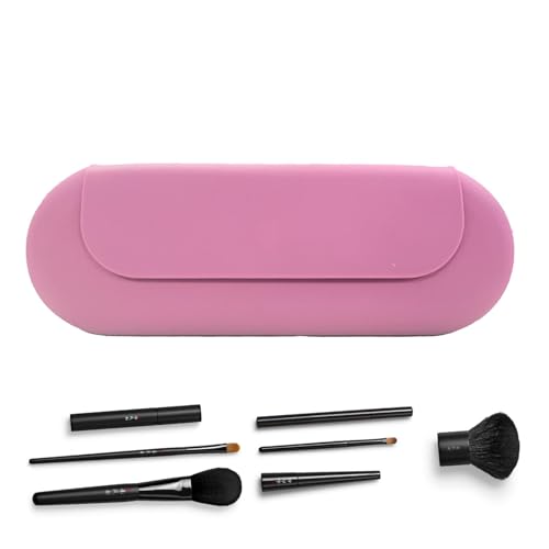 Reise-Kosmetiktasche, Reise-Make-up-Tasche,Tragbare Kosmetiktasche - Make-up-Tools-Organizer, Silikon-Kosmetiktasche, Make-up-Pinsel-Etui, Make-up-Pinsel-Tasche, Make-up-Organizer für Frauen Reise-Kosmetiktasche, Reise-Make-up-Tasche,Tragbare Kosmetiktasche - Make-up-Tools-Organizer, Silikon-Kosmetiktasche, Make-up-Pinsel-Etui, Make-up-Pinsel-Tasche, Make-up-Organizer für Frauen von Generisch