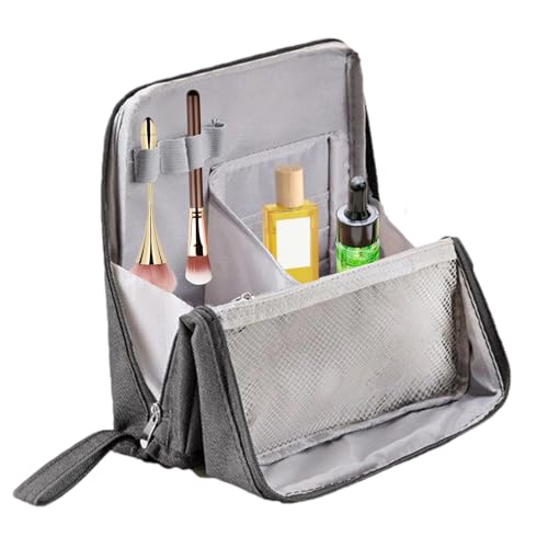 Reise-Kosmetiktasche Für Damen,Tragbarer Kosmetikorganizer mit großem Fassungsvermögen und vertikaler Ausrichtung | Reisebehälter Für Shampoo Conditioner Sonnencreme von Generisch