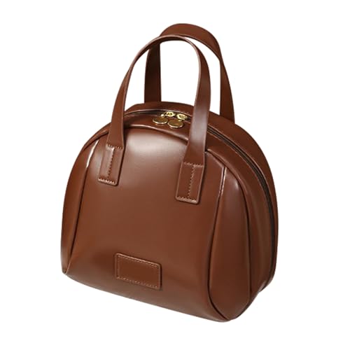 Reise-Kosmetiktasche – Tragbarer Kosmetik-Organizer | Wasserdichte Kosmetiktasche | Mehrzweck-Kosmetiktasche | Tragbare Schminktasche | Leichte Schminktasche für Reisen, braun, Fare riferimento alla von Generisch