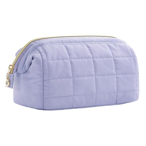 Reise-Kulturbeutel, Make-up-Tasche,Gesteppte Kosmetiktasche | Tragbare Reise-Make-up-Tasche, Kulturbeutel, Reise-Organizer für Männer, Erwachsene, Freunde Reise-Kulturbeutel, Make-up-Tasche,Gesteppte Kosmetiktasche | Tragbare Reise-Make-up-Tasche, Kulturbeutel, Reise-Organizer für Männer, Erwachsene, Freunde von Generisch