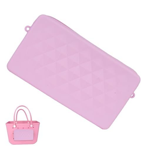 Reise-Kulturbeutel – Silikon-Strandtasche, Organizer, Kulturbeutel, Reißverschluss, Befestigung an Strandtasche, Reisetasche für Kosmetik, Toilettenartikel, Outdoor-Reisen, Make-up-Tasche mit Löchern, Reise-Kulturbeutel – Silikon-Strandtasche, Organizer, Kulturbeutel, Reißverschluss, Befestigung an Strandtasche, Reisetasche für Kosmetik, Toilettenartikel, Outdoor-Reisen, Make-up-Tasche mit Löchern, von Generisch