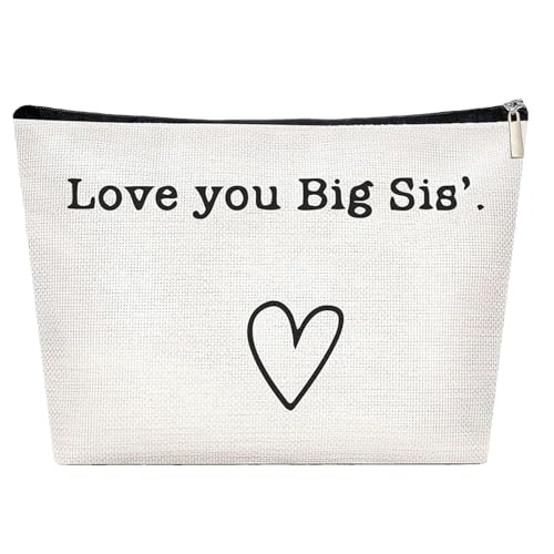 Reise-Kulturbeutel für Schwester, Kulturbeutel-Reisetasche,Großer Organizer für Schwestergeschenke | Lustige Weihnachts-Geburtstagsgeschenke, Make-up-Kosmetiktasche, Reise-Organizer für Schwestern von Generisch