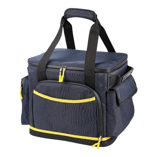 Reise-Ladekabel-Organizer, Reißverschluss-Ladekabel-Tasche, Oxford-Tuch-Tragetasche, stoßfester Zubehörträger für Camping, L, Refer to description, Uni von Generisch