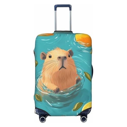 Reisegepäckabdeckung, elastisch, für Damen und Herren, Cute Capybara 5, XL(for 29-32 inch luggage) von Generisch