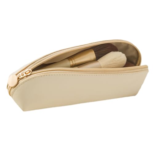 Reisekosmetiktasche, kleine Make -up -Tasche - Tragbarer Kosmetikbeutel mit Reißverschluss | Großkapazität Make-up Pinsel Organizer Multifunktional PU Reisen Toilettenbeutel für Frauen Mädchen von Generisch