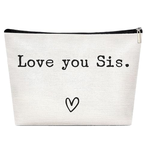 Reiset Toilettenartikel Organizer - Toilettenfahrten -Tasche, Schwester Toilettenbeutel | Best Schwester aller Zeiten Reisetasche, beste Schwester aller Zeiten große Organisatorin, | Lustige Weihnacht von Generisch