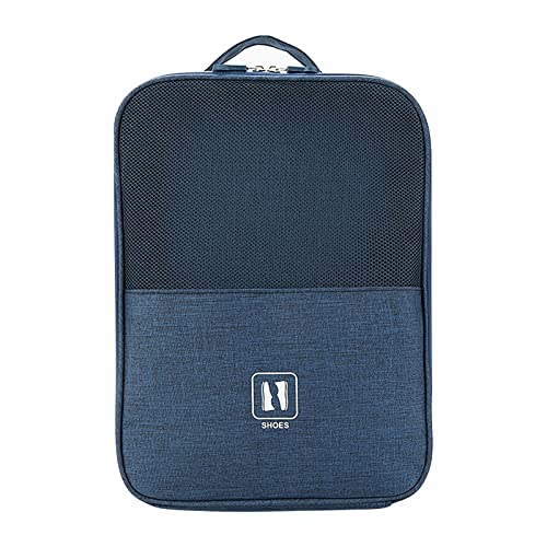 Reisetasche für Kinder, tragbare Schuhtasche, multifunktional, Outdoor-Reisetasche, Aufbewahrungstasche, Organizer, Reisetasche zum Aufhängen, navy, Einheitsgröße von Generisch