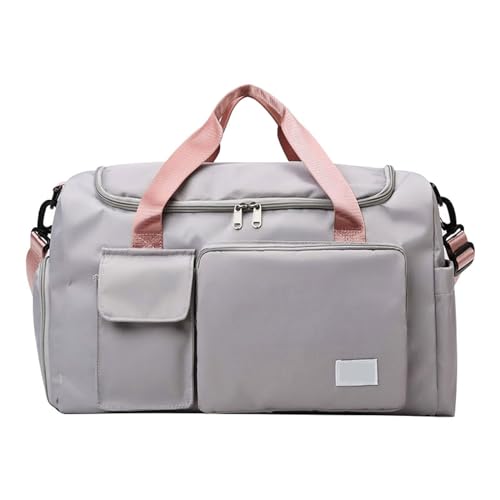 Reisetasche mit Trenntasche, Tasche für Damen und Herren, Tasche mit Schuhfach, leicht und einfach zu transportieren, grauer Baseball-Rucksack, a, Einheitsgröße, Rucksack Rucksäcke Reisetasche mit Trenntasche, Tasche für Damen und Herren, Tasche mit Schuhfach, leicht und einfach zu transportieren, grauer Baseball-Rucksack, a, Einheitsgröße, Rucksack Rucksäcke von Generisch