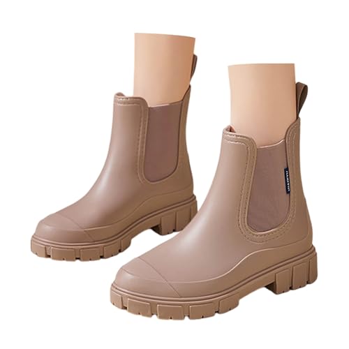 Reitstiefeletten Damen Gummistiefel 36 Halbhoch Halbe Stallschuhe Reitstiefel 39 38 Stiefel Stiefeletten Sommer 35 Gummischuhe Reitschuhe Boots Schwarz Boot Sommerstiefel Hoch Regenschuhe von Generisch